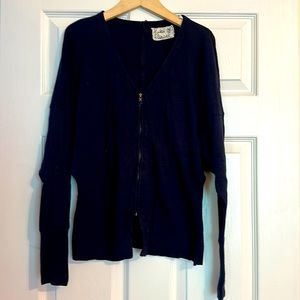 Anthropologie zip up sweater.